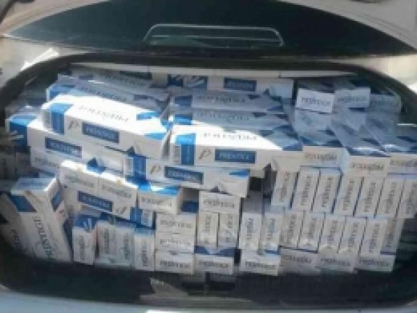 Antep'te Binlerce Paket Kaçak Sigara Yakalandı