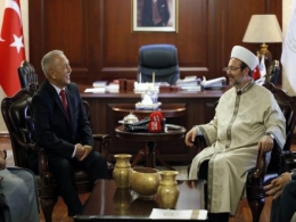 Görmez, Kırgızistan Heyetini Kabul Etti 