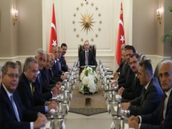Sendikalardan C.Başkanı Erdoğan'a Ziyaret 