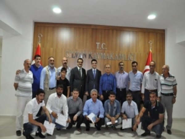 Silvanlı Avcılar Sertifikalarını Aldı 