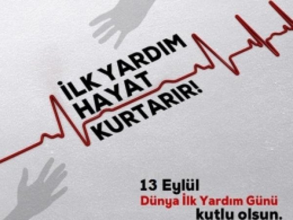 Dünya İlkyardım Günü Mesajı 