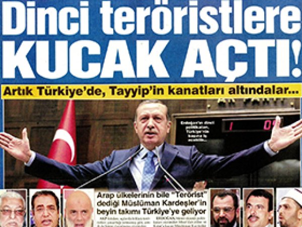Sözcü'den Müslüman Kardeşlere Hakaret