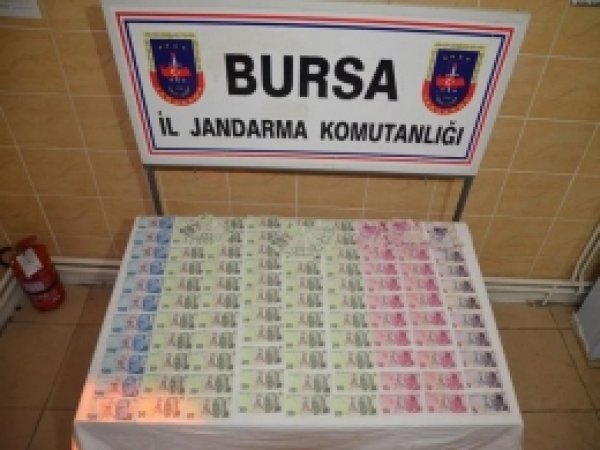 Bursa'da 4 Bin 270 TL Sahte Para Yakalandı