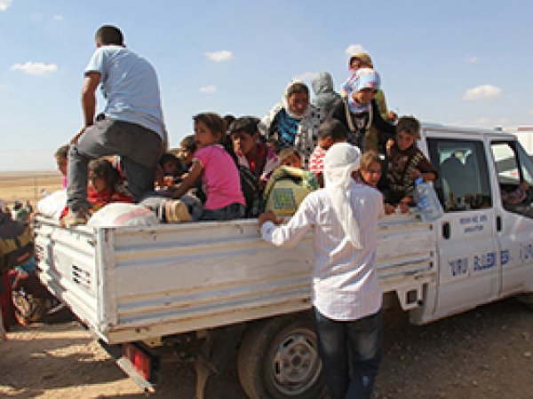 Urfa'ya Gelen Suriyelilerin Sayısı 30 Bini Aştı 