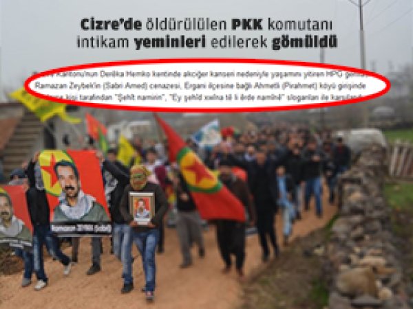 PKK'lı komutan için intikam yemini