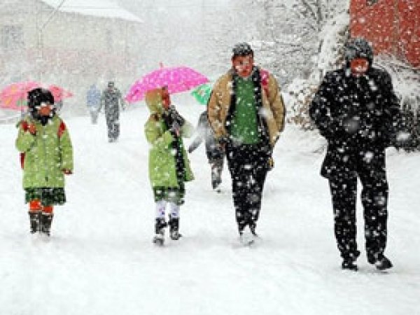 Kar nedeniyle eğitime ara verilen iller