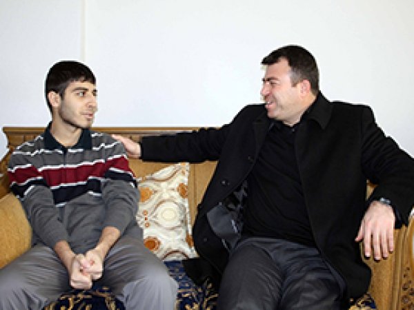 HÜDA PAR'dan hasta gence morel ziyareti
