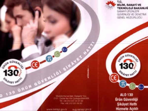 ALO 130 Ürün Şikâyet Hattı hizmette