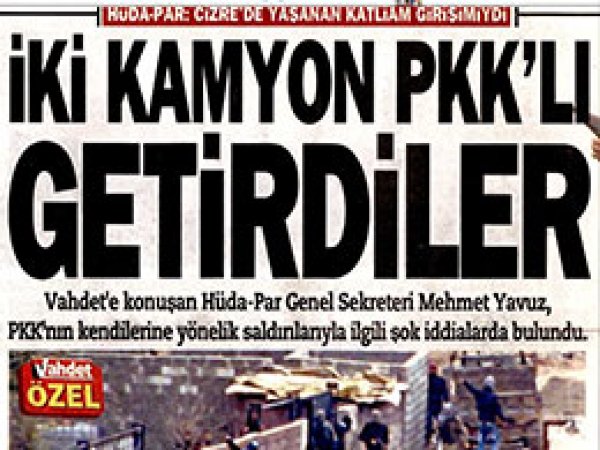 Cizre'de Katliam projesi açığa çıktı