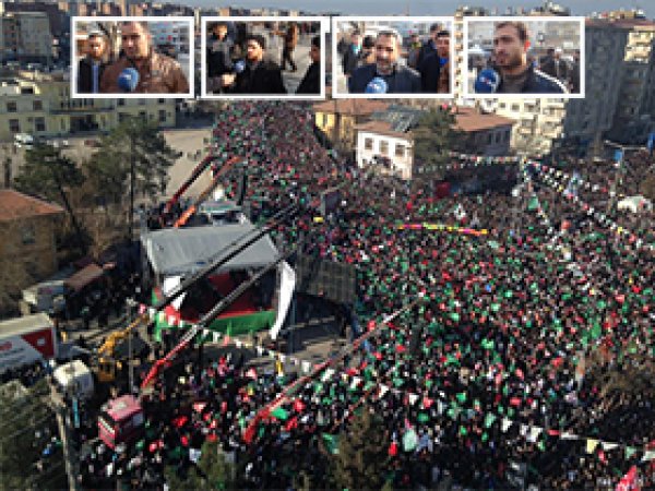 'Batı, Saygı Mitingi'nden ibret alsın'