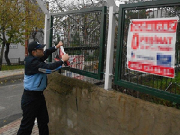 Zabıta ekipleri usulsüzlüklere ceza kesti