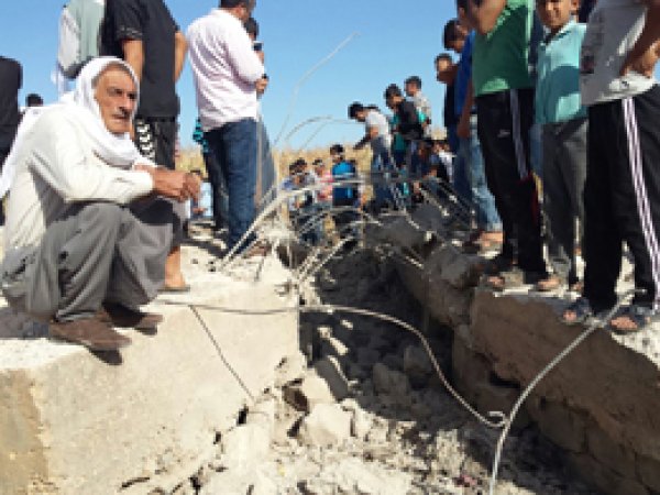 Ceylanpınar'da bomba imha edildi
