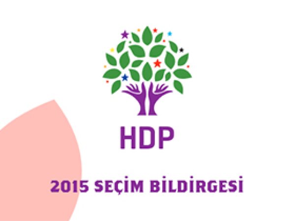 HDP'nin Beyannamesine toplatma kararı  