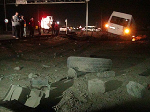 Mardin-Kızıltepe yolunda kaza: 1 ölü 6 yaralı