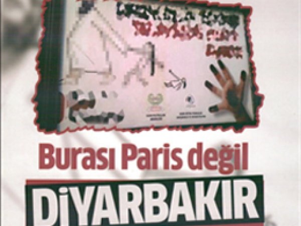 Van'da hakaret karikatürüne broşürlü tepki