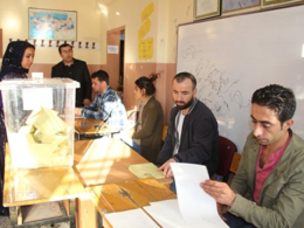Şanlıurfa'da seçimler 7 Haziran'a göre daha sakin