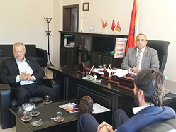 Mardin HÜDA PAR'dan STK'lara ziyaret 