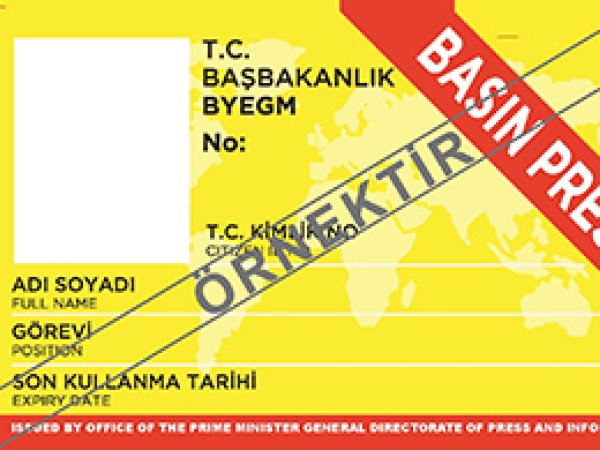 Basın kartları yenileniyor