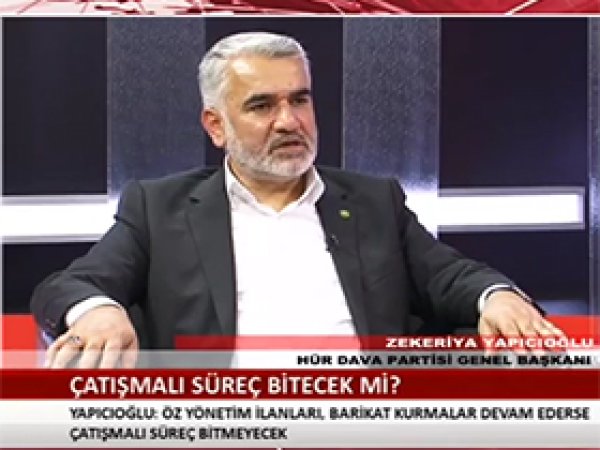 Yapıcıoğlu: Elimizi taşın altına koymaya hazırız