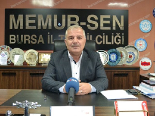 Bursa'dan eğitimcilere yönelik şiddete kınama
