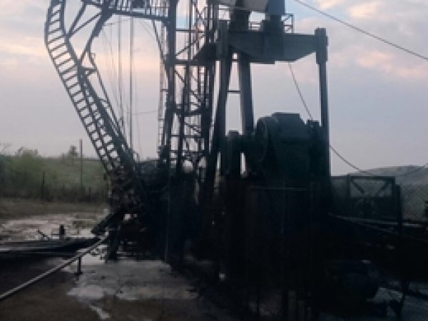 Batman'da  Petrol Kulesinde yangın çıktı