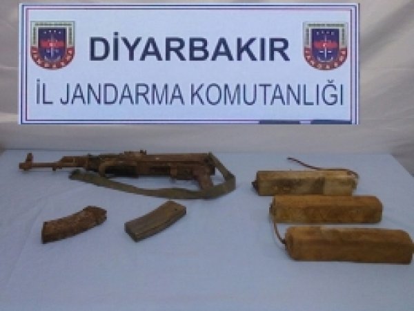 Diyarbakır'da mühimmat bulundu