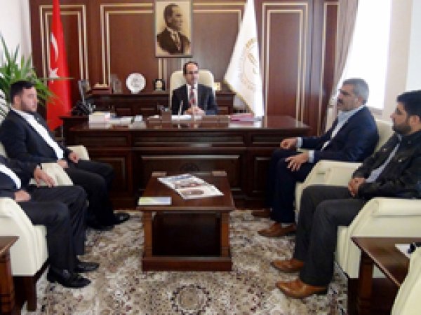 HÜDA PAR Antep teşkilatından il müftüsüne ziyaret