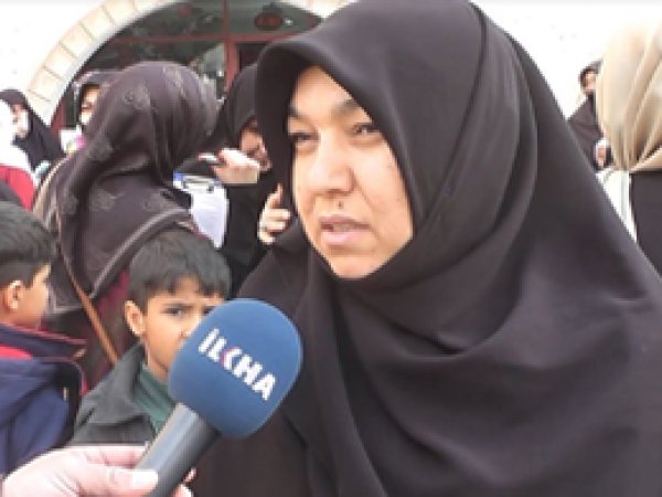 HÜDA PAR'lı Kadınlardan çarşafa hakarete tepki