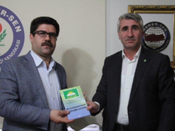 Şanlıurfa HÜDA-PAR' dan Eğitim Bir Sen'e ziyaret