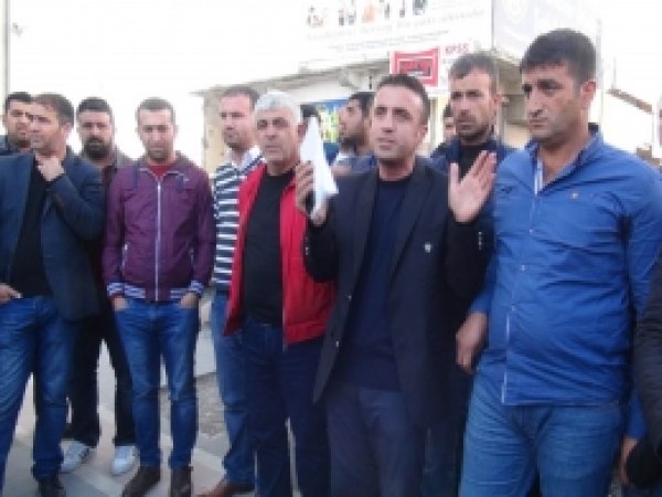 Batman'da taksiciler eylem yaptı