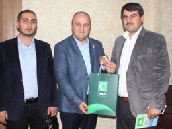 HÜDA PAR'dan Yeşilay'a ziyaret