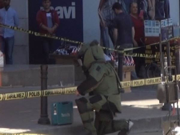 Adana'da şüpheli paket paniği