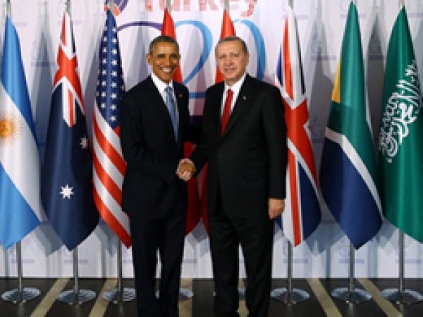 Erdoğan-Obama görüşmesi sona erdi