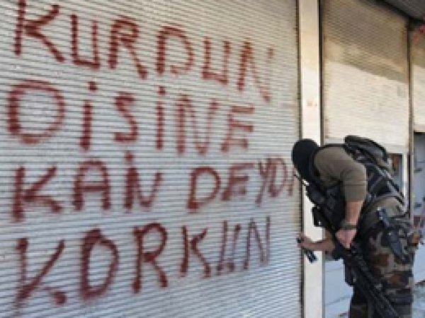 Silvan'da duvar yazılarına inceleme
