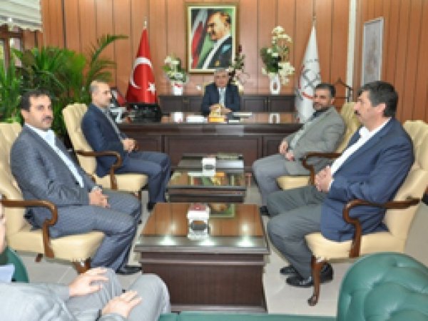 HÜDA PAR'dan İl Milli Eğitim Müdürü'ne ziyaret
