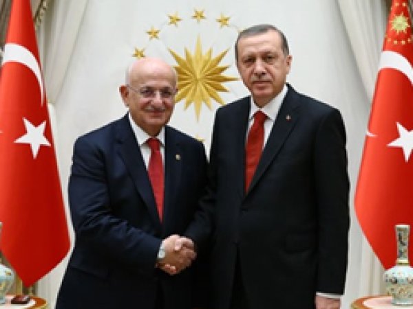 Erdoğan, yeni Meclis başkanını kabul etti