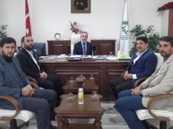 HÜDA PAR'dan Muş İl Müftüsüne ziyaret