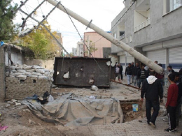 Yasağın kalktığı Nusaybin harabeye dönmüş