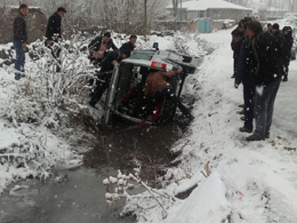 Ağrı'da trafik kazası
