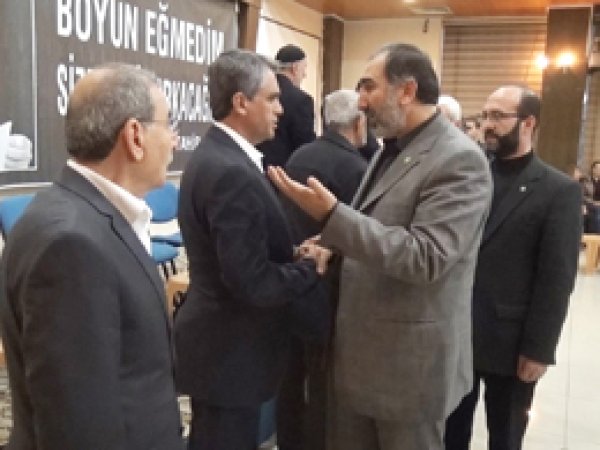 HÜDA PAR'dan Tahir Elçi'nin ailesine taziye ziyareti