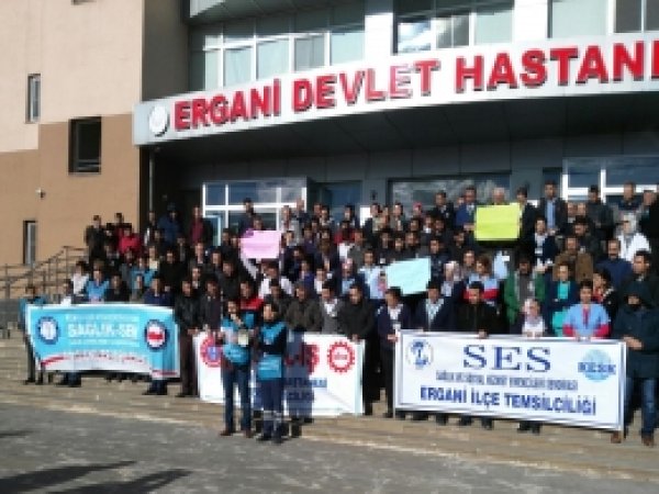 Taşeron işçilerin işten çıkarılmasına tepki
