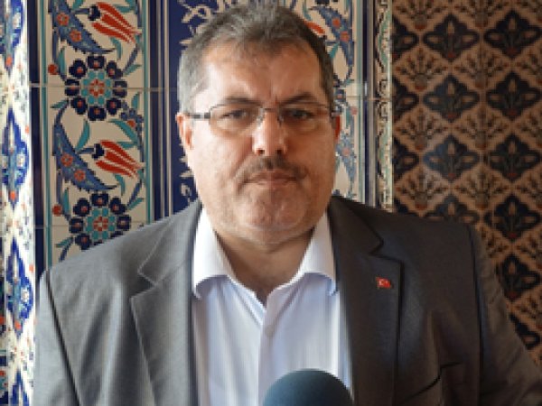Antep'te STK'lardan camii yakılmasına tepki