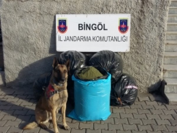 Bingöl'de uyuşturucu madde ele geçirildi