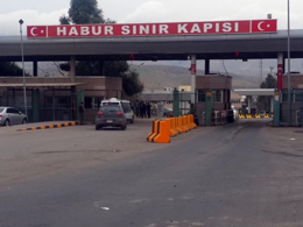 Habur Sınır Kapısı kapatıldı