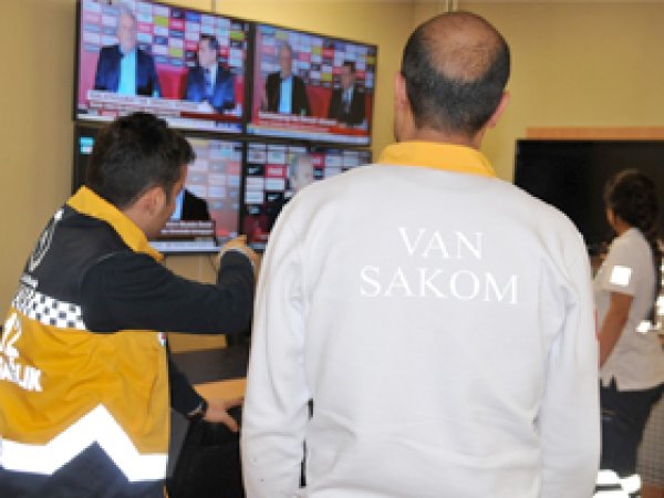 Van SAKOM 7/24 hizmet veriyor