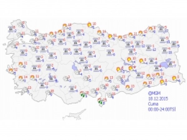 Meteorolojiden kuvvetli buzlanma ve don uyarısı
