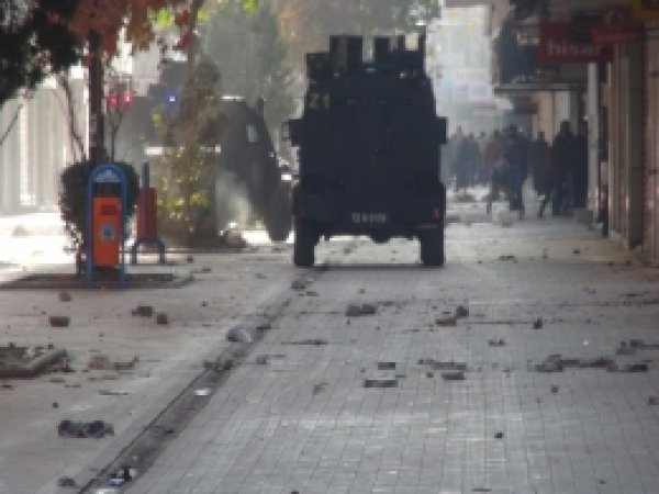 Batman'da çıkan olaylarda 10 gözaltı
