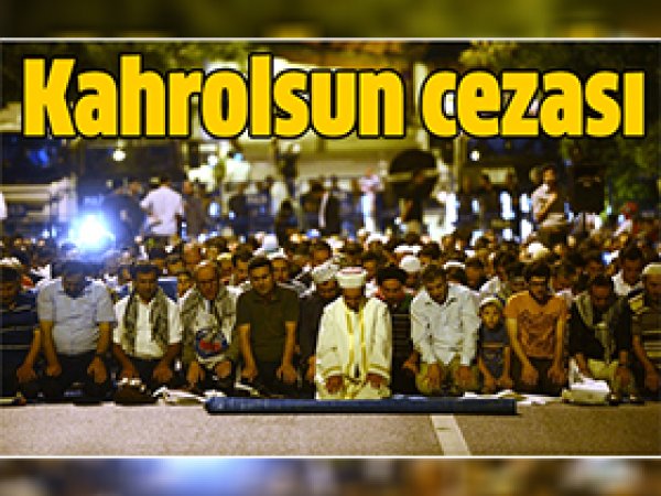 'Kahrolsun İsrail' sloganına hapis cezası