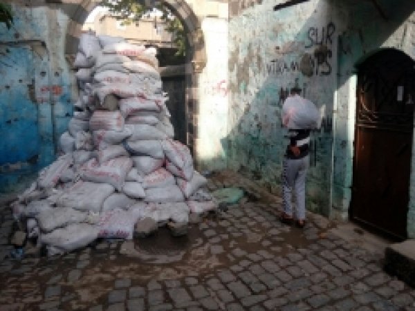 Sur'da bir bayan yaralandı