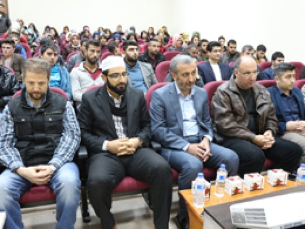 Kâhta'da öğrencilerden Mevlit etkinliği